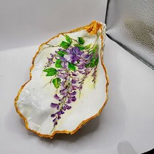 DECOUPAGE HUGE OYSTER SHELL